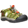 Дитячі сандалі Keen Newport Boundless Ch світло-зелений dark olive/scarlet ibis
