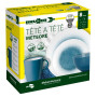 Набір тарілок Brunner Set tête-à-tête Meteore 8 pcs