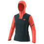Жіноча функціональна толстовка Dynafit Traverse Ptc Hooded Jacket W чорний/помаранчевий 1841 - hot coral/3010