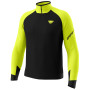 Чоловіча функціональна футболка Dynafit Alpine L/S 1/2 Zip Tee M чорний/жовтий 5A31 - ultra yellow/0910