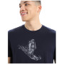 Чоловіча футболка Icebreaker Tech Lite II SS Tee Skiing Yeti