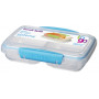 Svačinový box Sistema Small Split Accents 350ml světle modrá