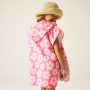 Дитяче пончо Regatta Kids Towel Robe PinkHazPetal