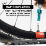 Насос Peaty´s Holeshot Co2 Pumpa + Bombičky 2 Ks - Mtb