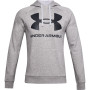 Чоловіча толстовка Under Armour Rival Fleece Big Logo_HD сірий