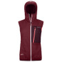 Жіноча жилетка Ortovox Swisswool Piz Duan Vest W червоний
