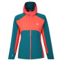 Жіноча куртка Dare 2b Avidly Softshell синій/червоний