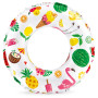 Круг Intex Lively Print Swim Ring 59241NP жовтий/зелений NoveltyDelights