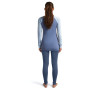 Жіноча функціональна футболка Icebreaker Wom Mer 260 ZoneKnit LS Half Zip