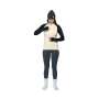 Жіноча функціональна футболка Devold Expedition Merino Silk Zip Wmn