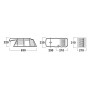 Сімейний намет Husky Caravan Dural 17
