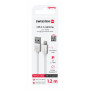 Кабель для зарядки і передачі даних Swissten Textile USB / Lightning 1,2 m