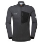 Чоловіча функціональна толстовка Mammut Aenergy Light ML Half Zip Pull Men сірий/чорний