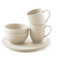 Набір посуду Outwell Bamboo Dinner Set 2 persons білий