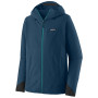 Чоловіча софтшелова куртка Patagonia R1 TechFace Hoody темно-синій