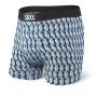 Boxerky Saxx Ultra Boxer Brief Fly světle modrá blue penguins